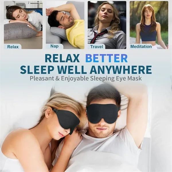 3D Light Blocking Sleeping Eye Mask