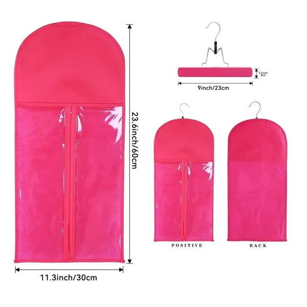 Wig Bags Storage with Hanger