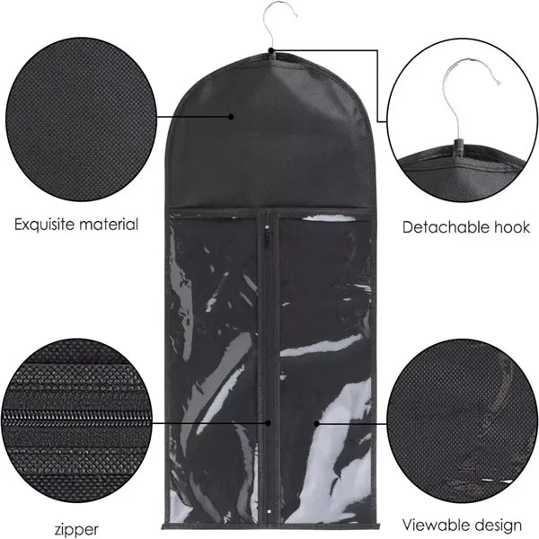 Wig Bags Storage with Hanger