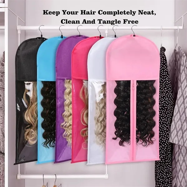 Wig Bags Storage with Hanger