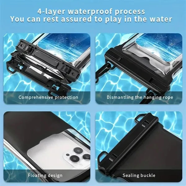7" Universal Underwater Cellphone Dry Bag for iPhone