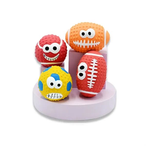 Dog Teething Toy Vocal Ball