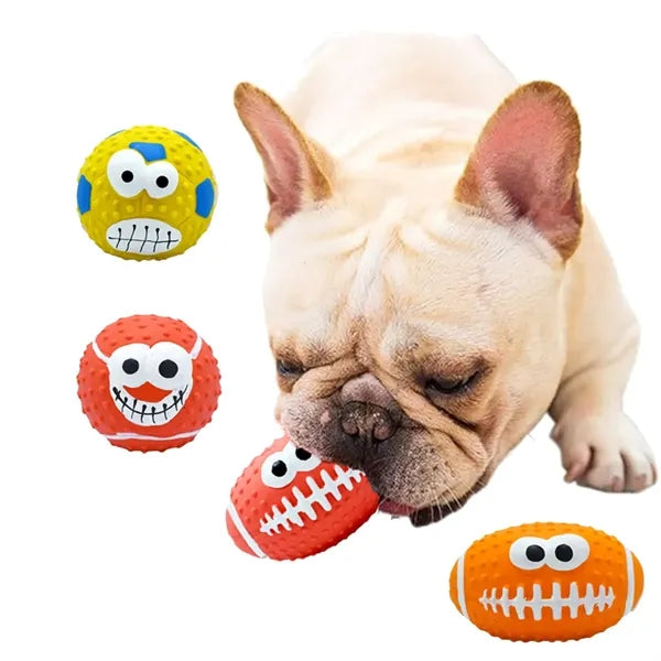 Dog Teething Toy Vocal Ball