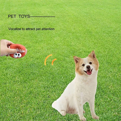 Dog Teething Toy Vocal Ball