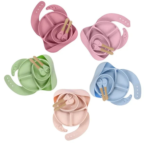 Silicone Baby Feeding Set