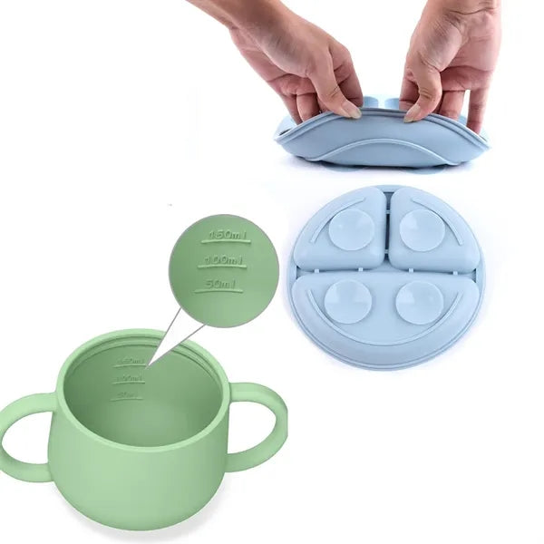 Silicone Baby Feeding Set