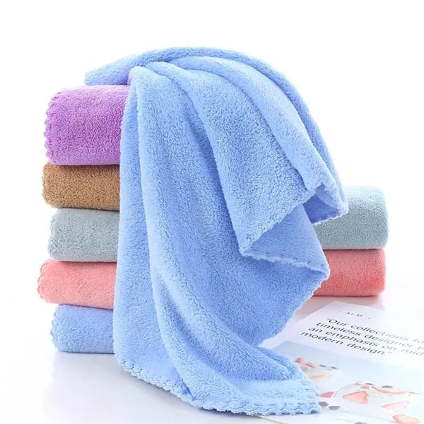 Non-Fading Soft Absorbent Towel Bath