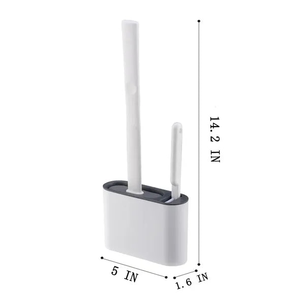 Bathroom Double Silicone Brush