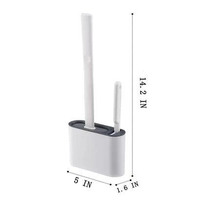 Bathroom Double Silicone Brush