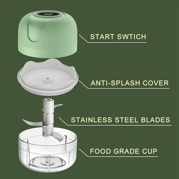 Mini Electric Garlic Chopper