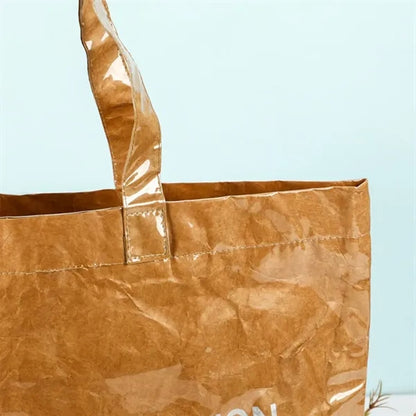 One-Shoulder Dupont Paper Hand-Held Shopping Bag