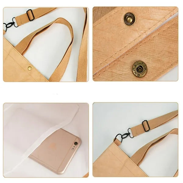 One-Shoulder Dupont Paper Hand-Held Shopping Bag