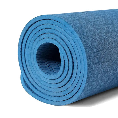 High Quality Eco Position Line Non-Slip Yoga Mat