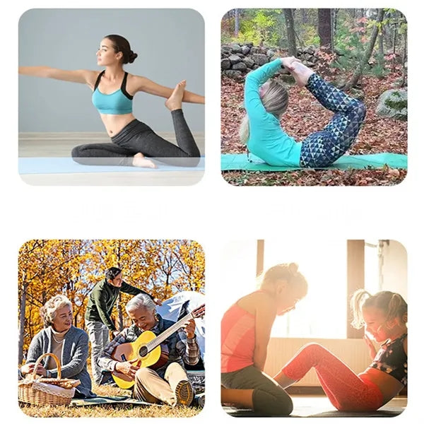 High Quality Eco Position Line Non-Slip Yoga Mat