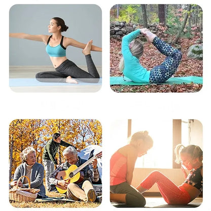 High Quality Eco Position Line Non-Slip Yoga Mat