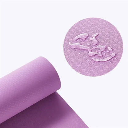High Quality Eco Position Line Non-Slip Yoga Mat