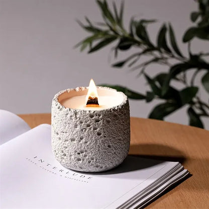 Creative Cement Scented Candle Cup