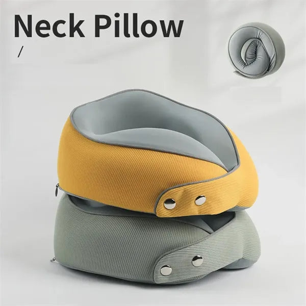 Travel Pillow Stowable Memory Foam