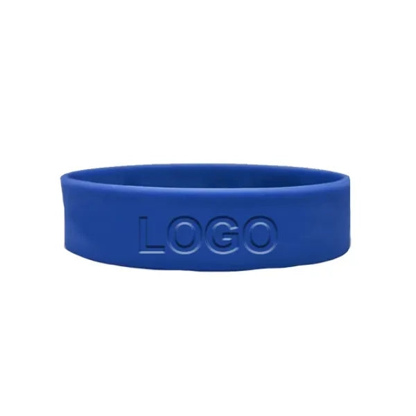 3/4 inch Debossed Wristband-H