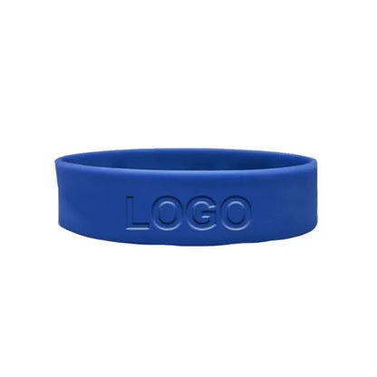 3/4 inch Debossed Wristband-H