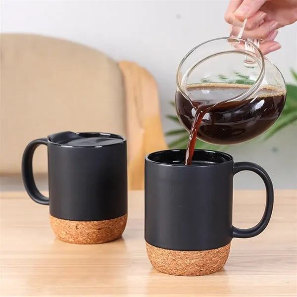 12 oz Cork Bottom Mug