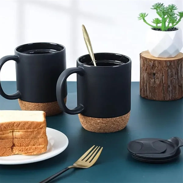 12 oz Cork Bottom Mug