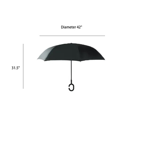 Reversible Portable Double Canopy Umbrella