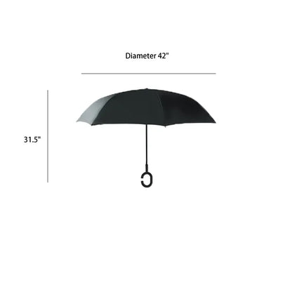 Reversible Portable Double Canopy Umbrella