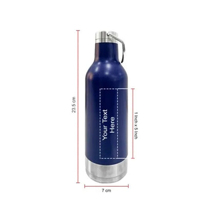 Personalized Stainless Steel Sports Bottle - Hot & Cold Camp