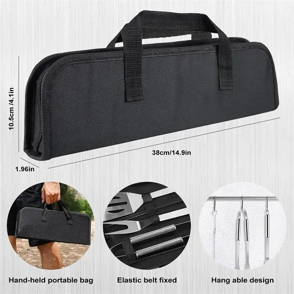 BBQ Tool Set 3 Pieces