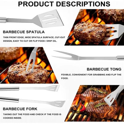 BBQ Tool Set 3 Pieces