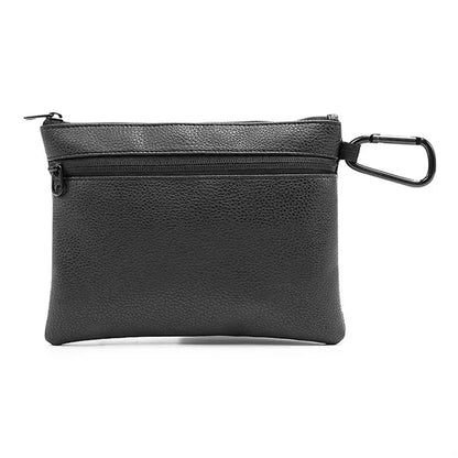 Golf Ball Cleaning Ditty Bags Tee Holder with Carabiner