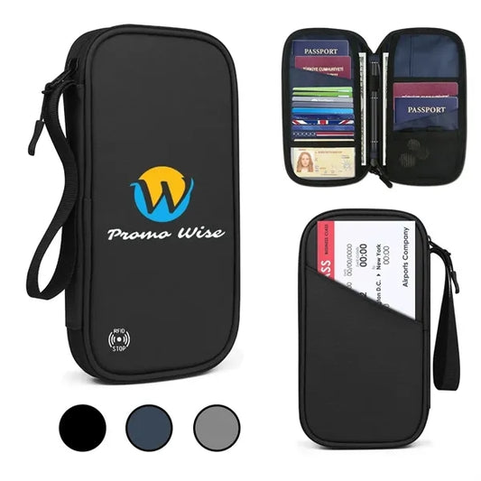 RFID Anti-theft Waterproof Oxford Passport Holder Wallet