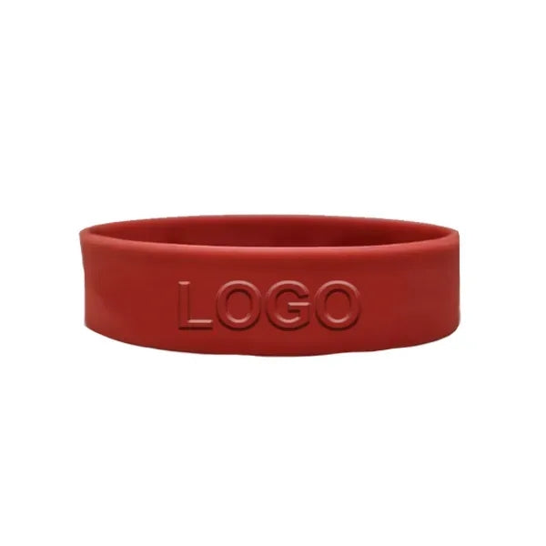 3/4 inch Embossed Wristband-H