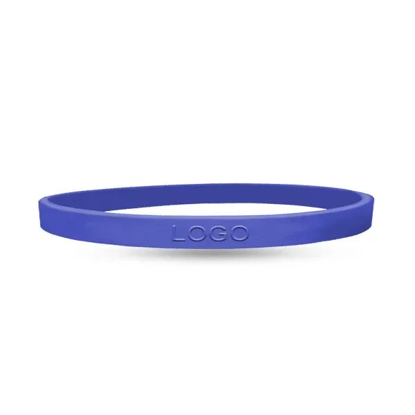 1/4 inch Embossed Wristband-H
