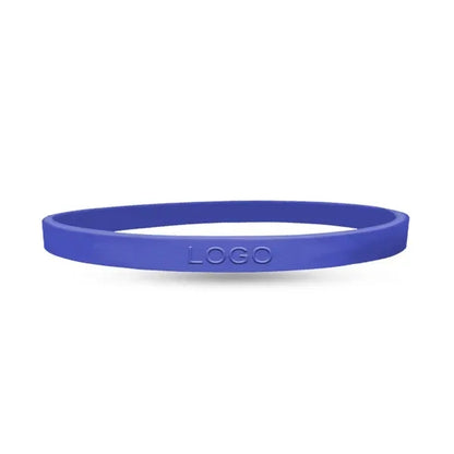 1/4 inch Embossed Wristband-H