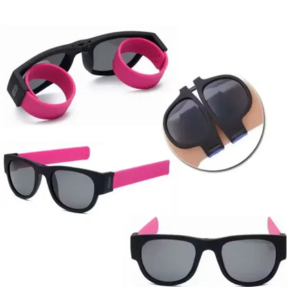 Silicone Slap Bracelet Sunglasses