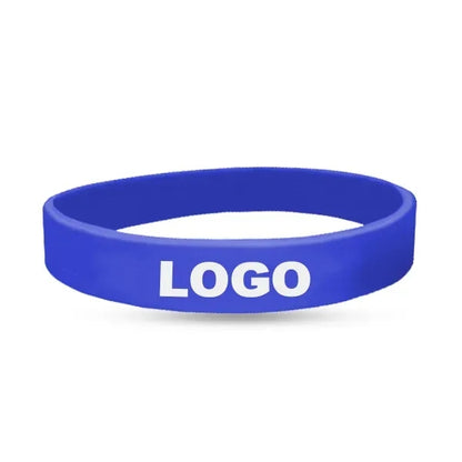 Custom Silkscreen Printed Silicone Wristbands-A