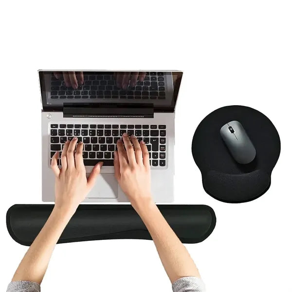Mouse Pad With Wrist Rest Support