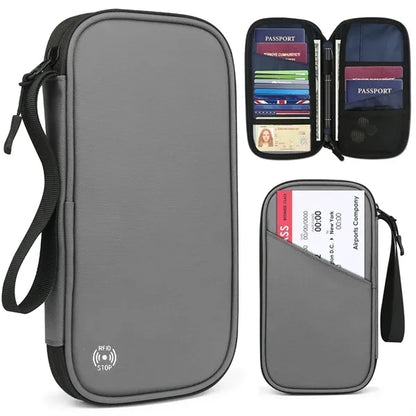 Family Passport Holder Travel Wallet