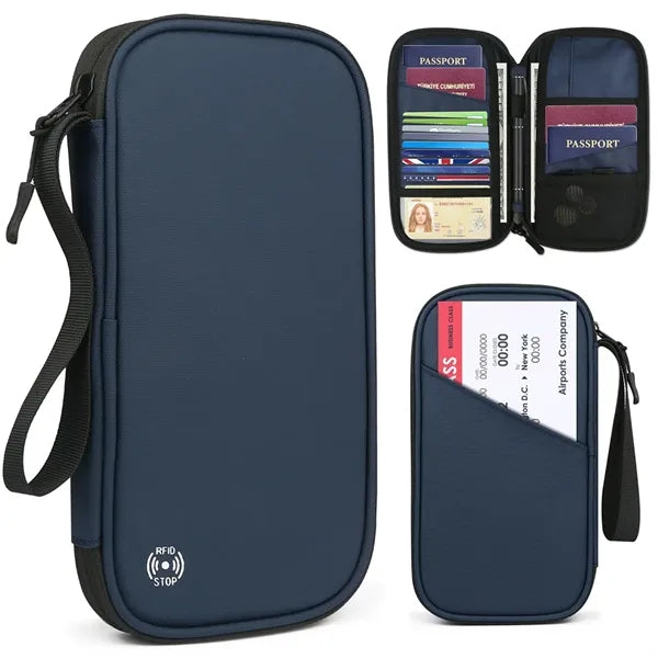 Family Passport Holder Travel Wallet