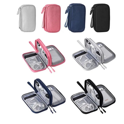 Electronic Organizer Travel Case For Cord Cable Charger