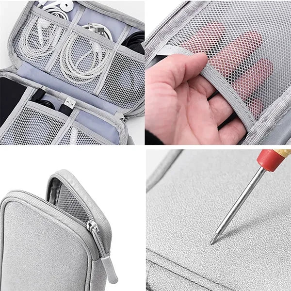 Electronic Organizer Travel Case For Cord Cable Charger