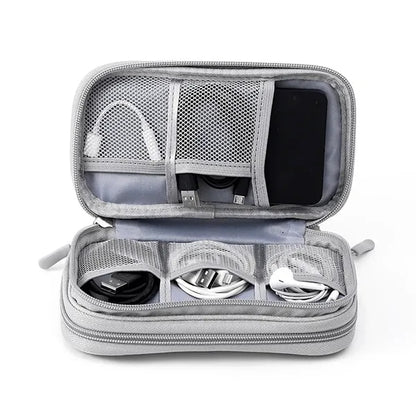 Electronic Organizer Travel Case For Cord Cable Charger