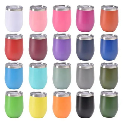 Insulated Wine Tumblers With Lids