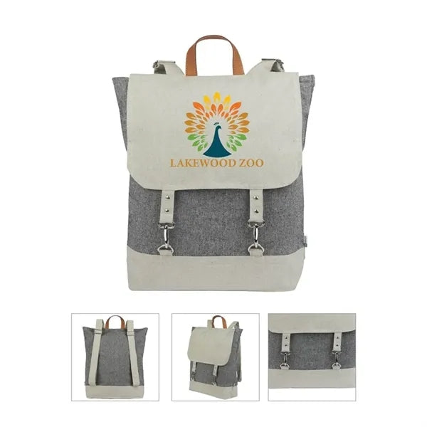 Renew IV 8 oz. Recycled Cotton Backpack
