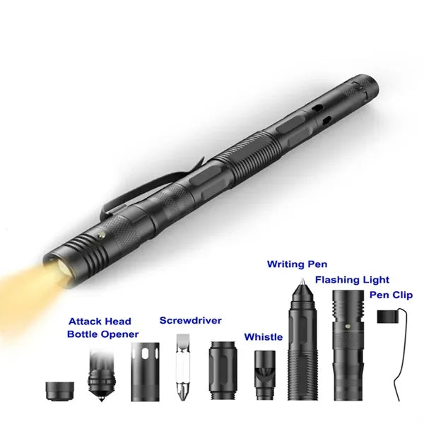 Multi-functional outdoor tactical pen