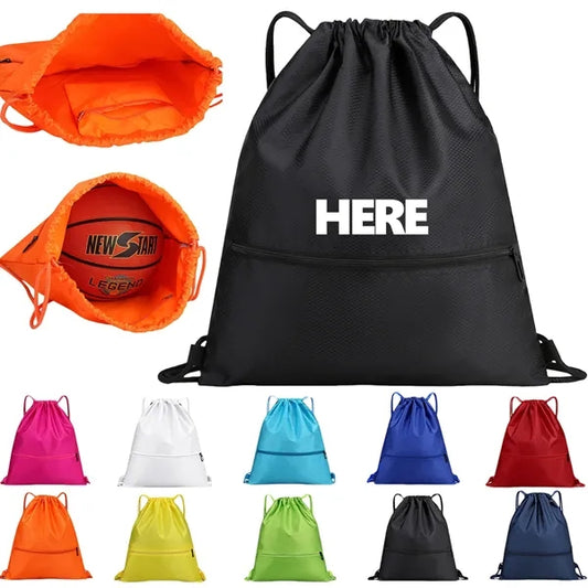Drawstring Backpack Bag