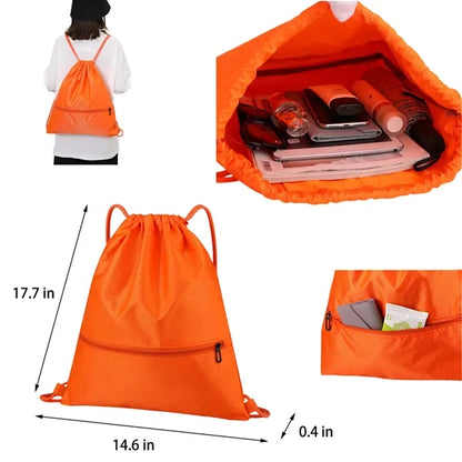 Drawstring Backpack Bag