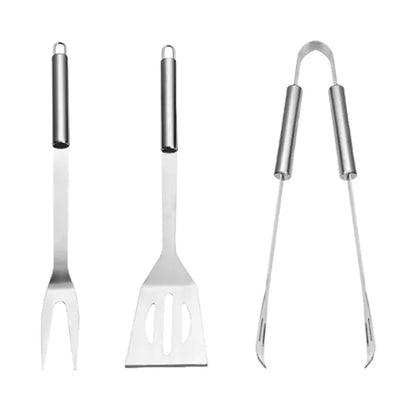 4-Piece Barbeque Grilling Tool Set